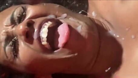 Imani Seduction buss it - CUMSHOT Creampie Facial Compilation - BUSS IT ALL OVER ME!!!