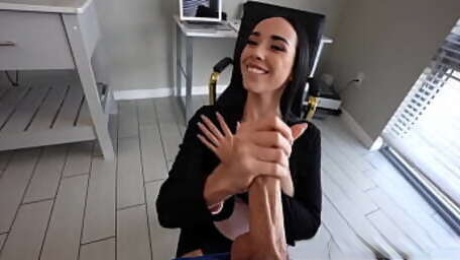 Latina Real Estate Agent Poaching Her Bosss Client by Fucking Him