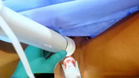 Become Doctor-Tampa, Give Freshman Lotus Lain Hitachi Magic Wand Orgasms During Physical For At HitachiHoes - Reup