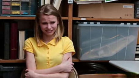 Sweet teen has no excuse for shoplifting