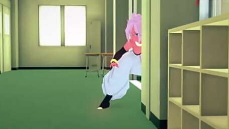 Android 21 transformed & fucked | 1 | milf teacher | Dragon Ball Zex 4 | Watch the full 1hr movie sheer & PTRN: Fantasyking3