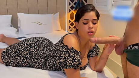 I Fucked my Curvy big Ass Latina Stepsister's Ass and Pussy and Cum on her Asshole