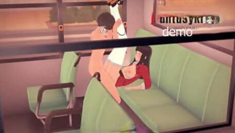 Hinata on the bus uniform | Naruto | Promo (full video on RED)