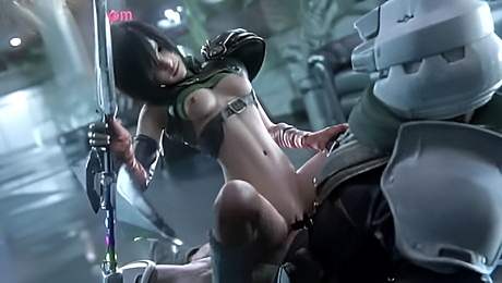 Yuffie cheeky interrogation