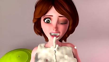 Cass Porn Parody - Stepmom teaches how to do Naked Yoga, Sensual Mature MILF Doing Naked YOGA while she's Cum Covered - 3D Hentai Porn Game