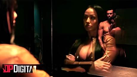 Police Officer Nicole Kitt Gets Pounded On The Table In The Interrogation Room