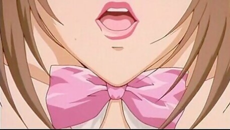 Hentai Newbie Masturbating With Audience