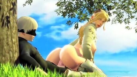 Shy Characters With Big Nice Tits From Nier Automata Wants Anal