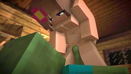 Filling Her Stomach With The Warmest Cream - Xxx Minecraft