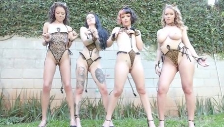 Polly Petrova Candy Crush Cris Bathory And Larissa Leite