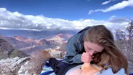 Epic Hiking Fucking A Big Booty Amateur Blonde On Top Of A Cliff Horny Hiking Ft Molly Pills Pov 4