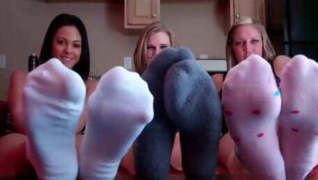 Our perfect feet will make you cum so hard