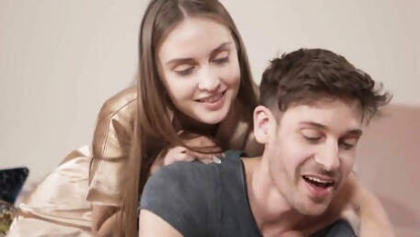 Lena Reif wants huge dick of her Stepbrother