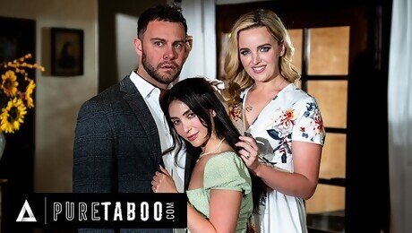 Hard rough action with bubbly Seth Gamble and Jane Wilde from